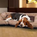 Petmaker Petmaker 80-0002-XL-T Extra Large Plush Cozy Dog Pet Bed - Tan 80-0002-XL-T
